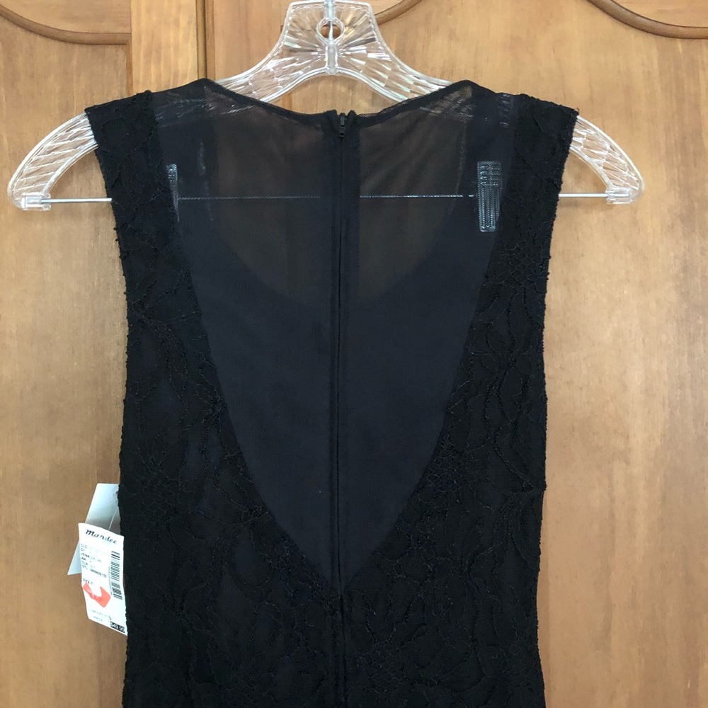 NWT Pearl collar little black dress - Picture 4 of 6